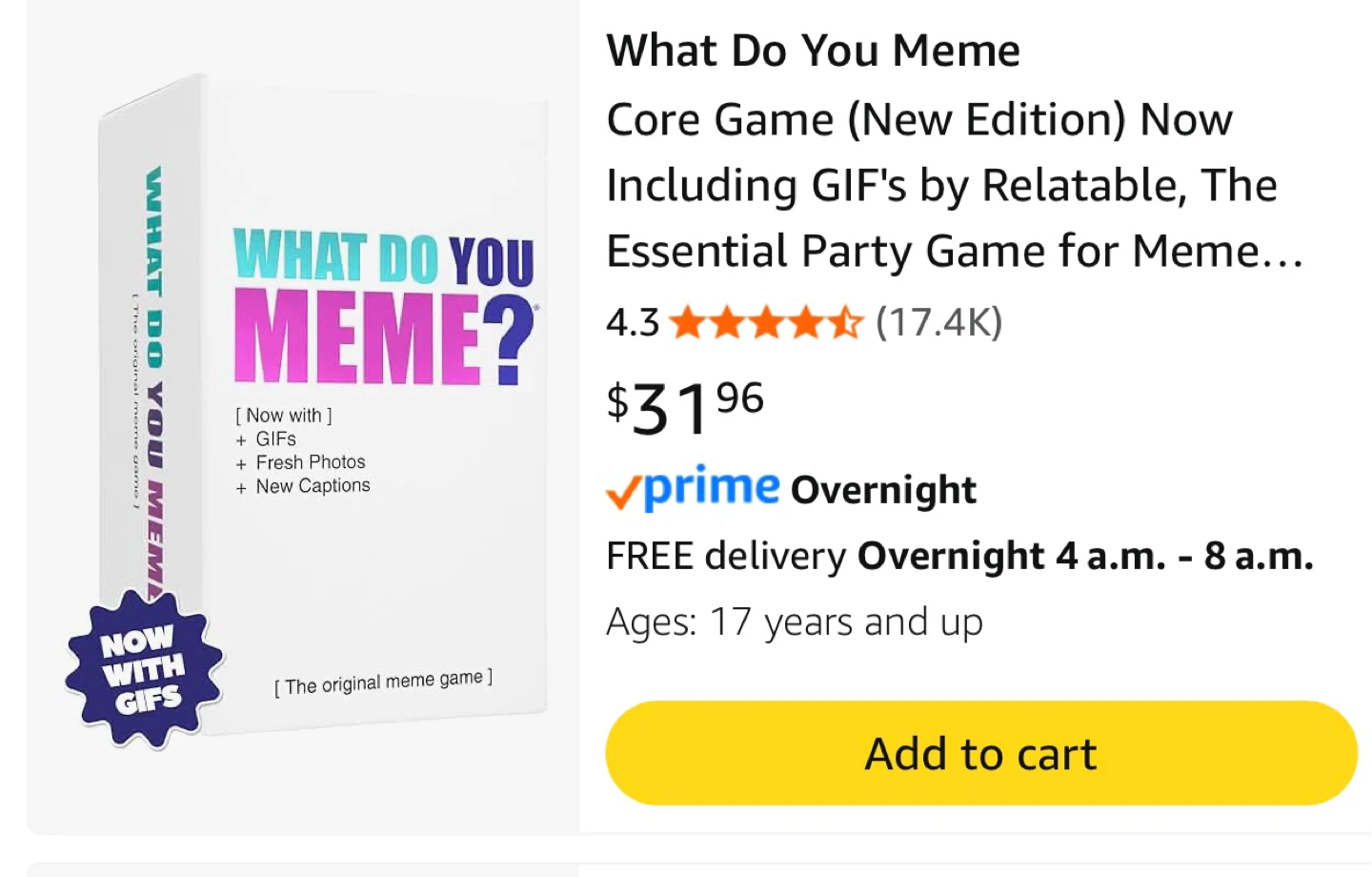 What Do You Meme? Adult Party Game - photo 4