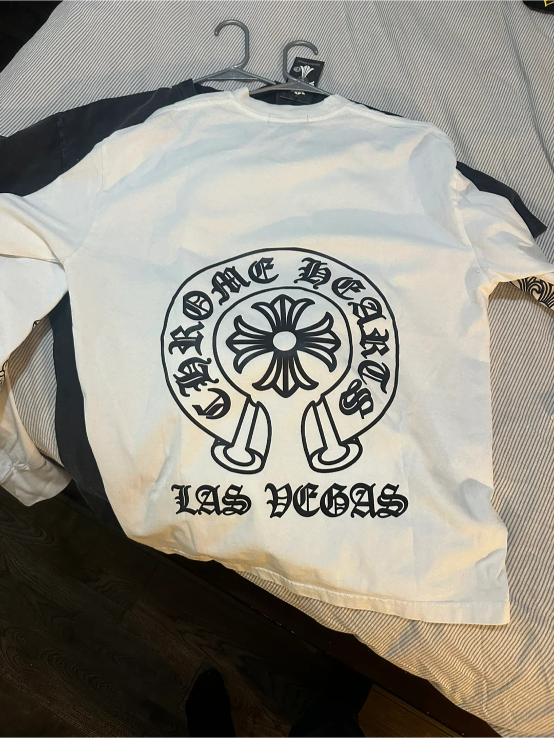 Chrome Hearts Long Sleeve Shirt - White - photo 2