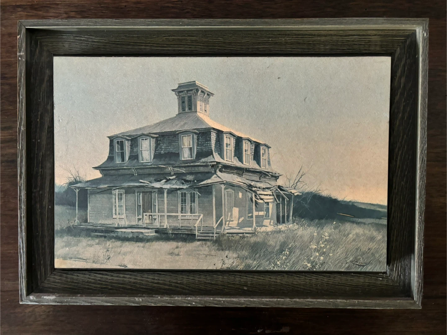 Framed Len Gibbs Alberta Homestead Prints - photo 3