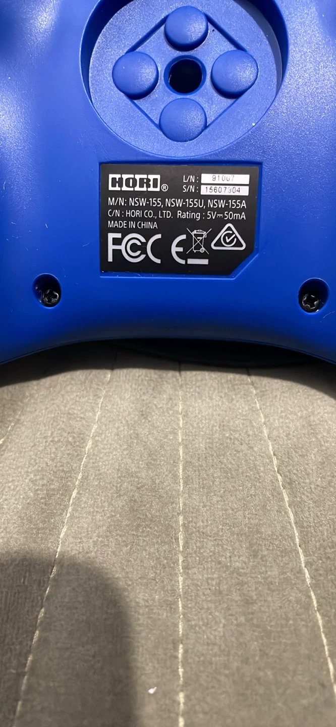 Hori Nintendo Switch Turbo Controller - Blue - photo 2