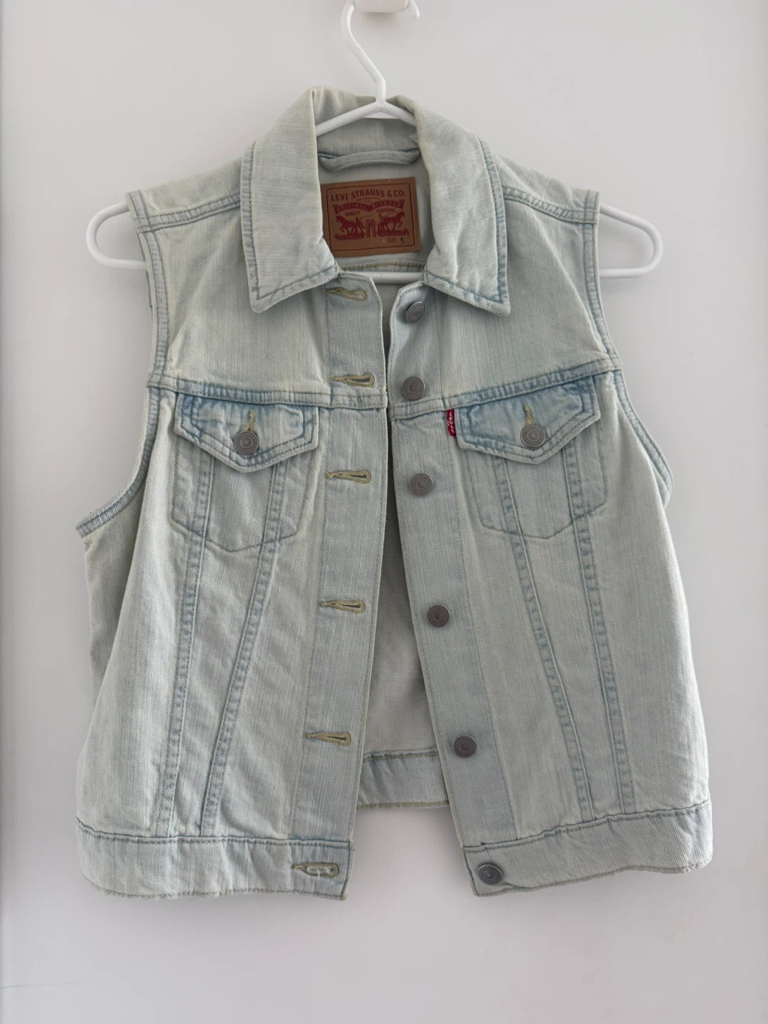 Levi's Denim Vest - Size Small