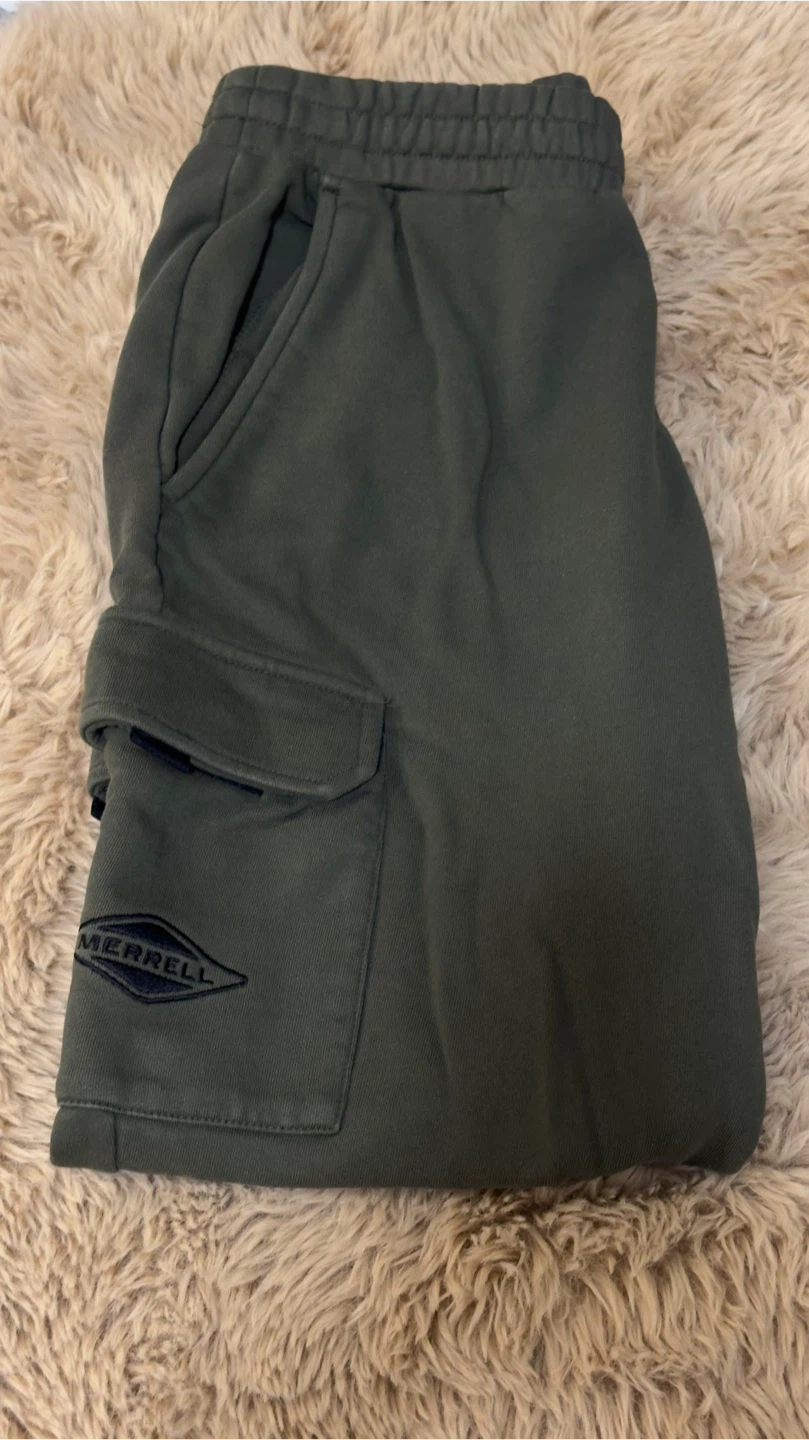 Merrell Green Cargo Sweatpants