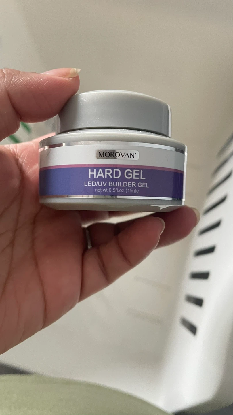 MOROVAN Hard Gel LED/UV Builder Gel 0.5 fl oz - photo 2
