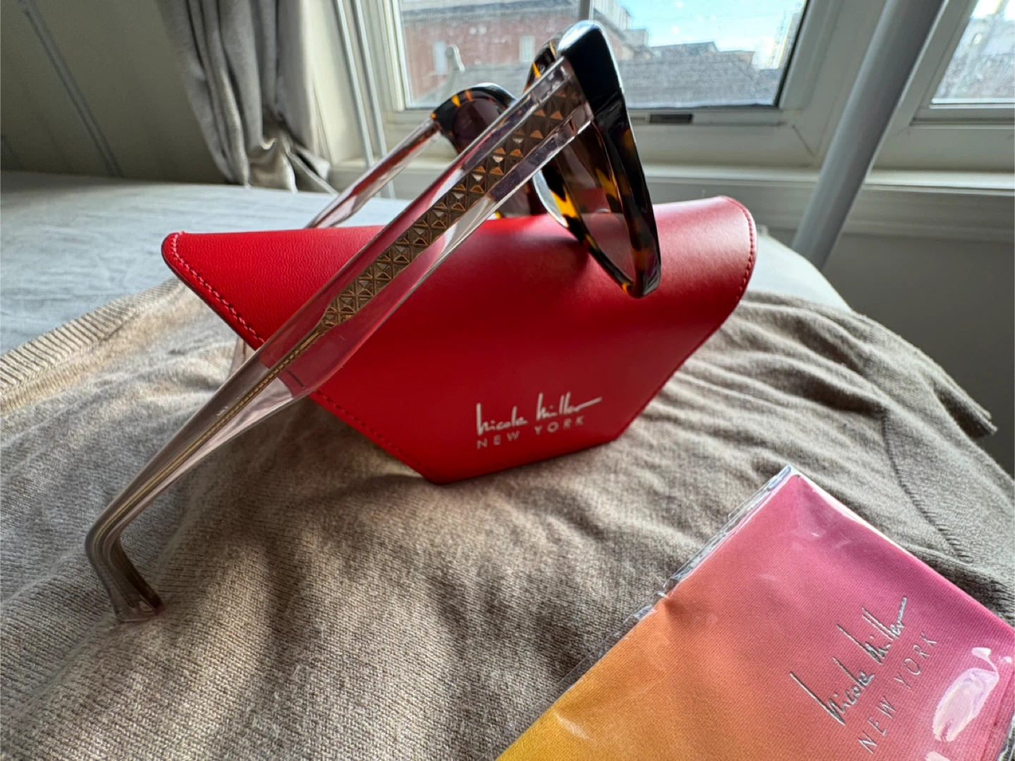 Nicole Miller Blythe Tortoise Sunglasses - photo 2