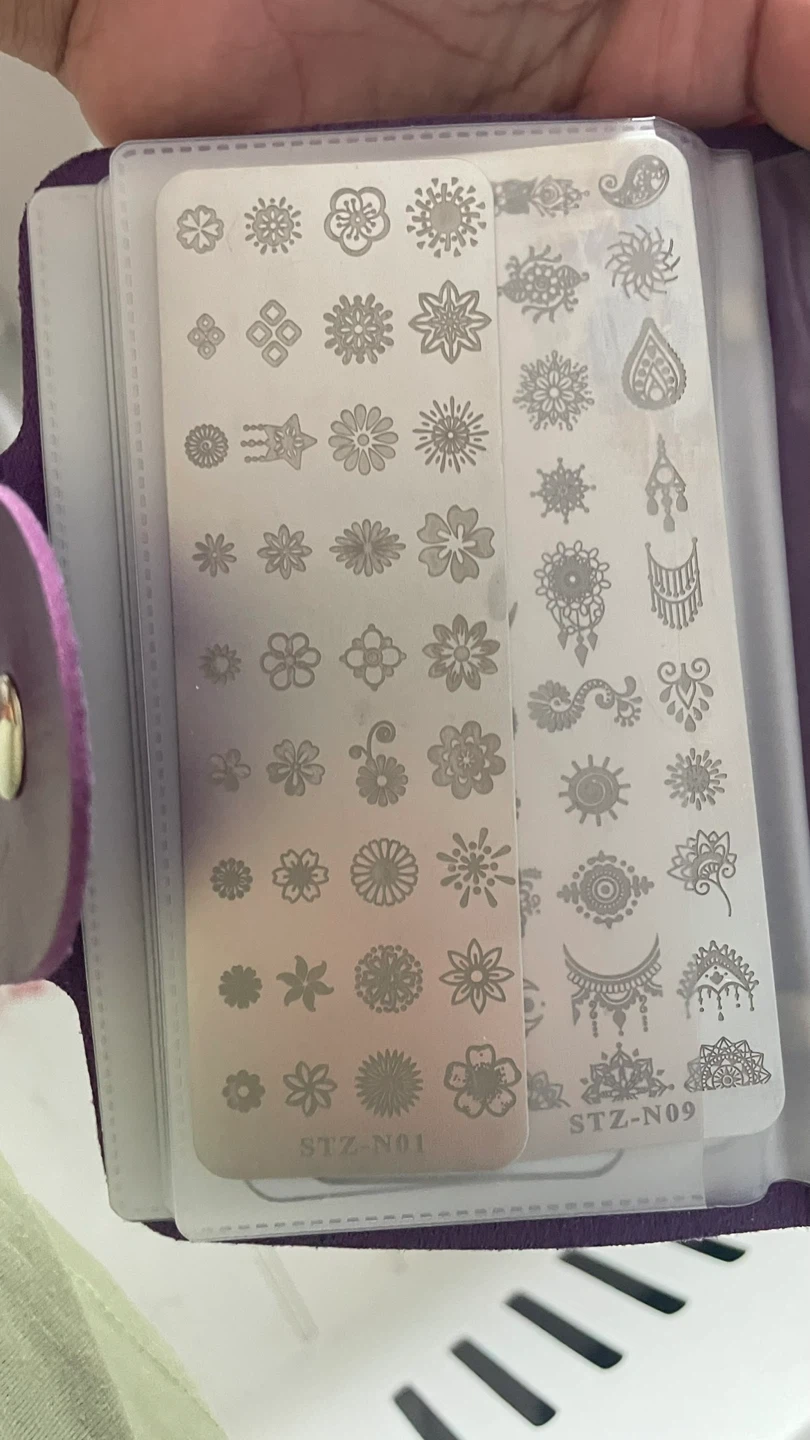 Nail Art Stamping Plates Set - photo 3