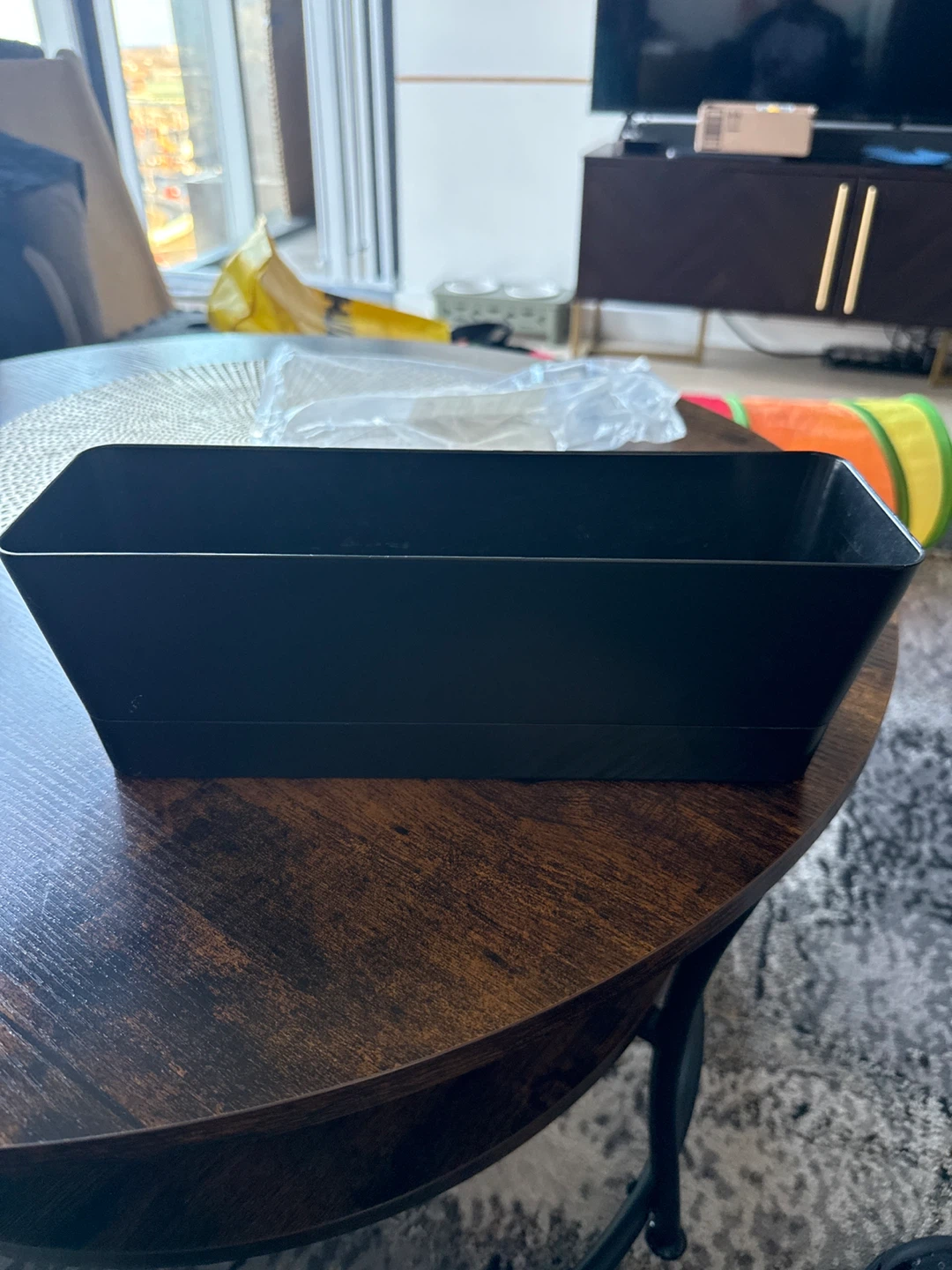 Black Plastic Planter Box 🧡
