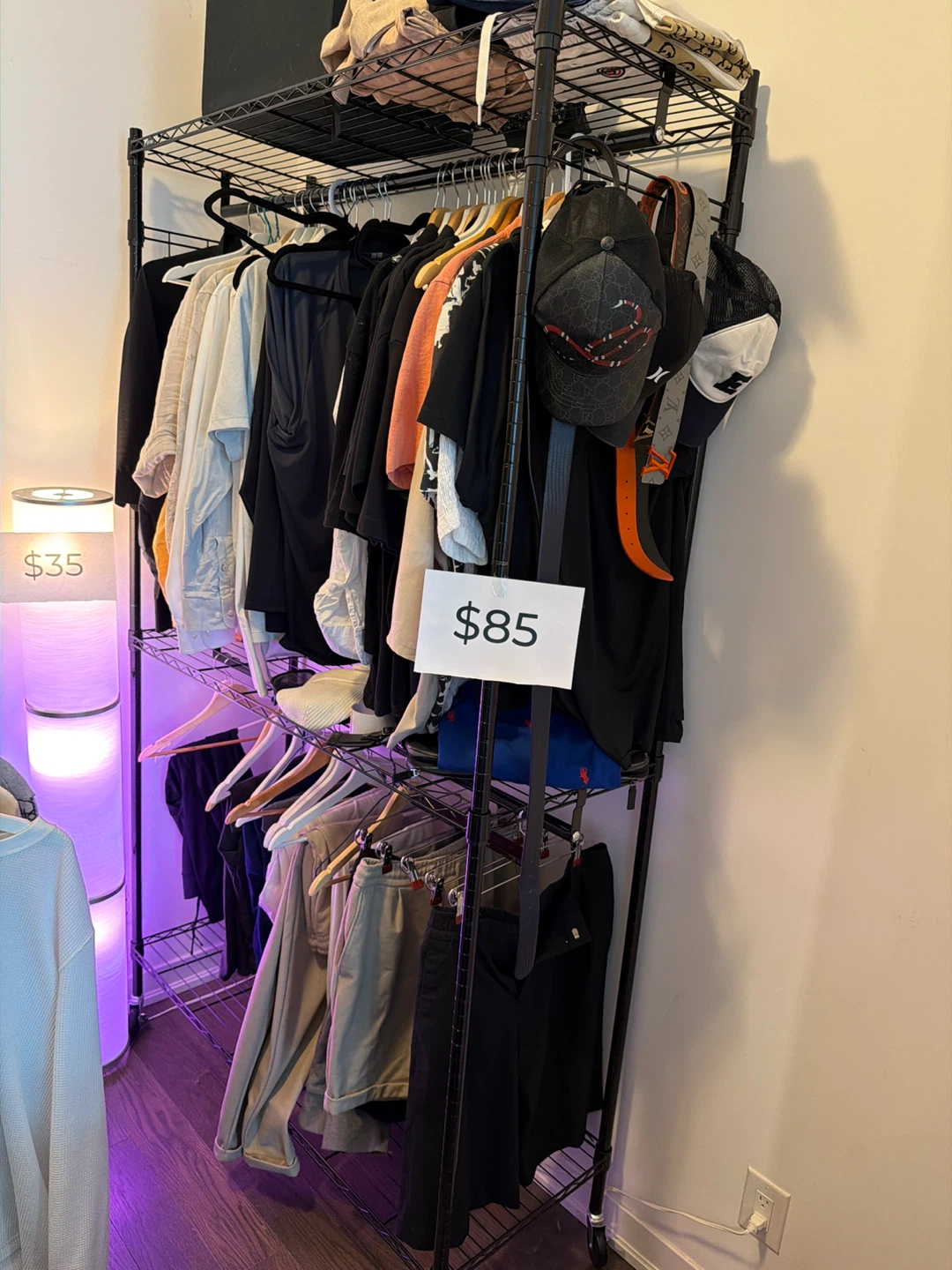 Clothes Rack - $85