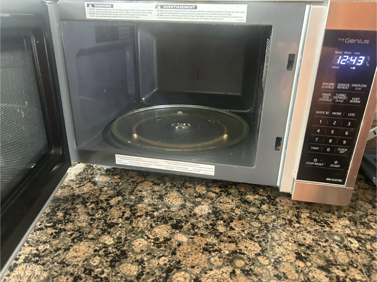 Panasonic The Genius Microwave