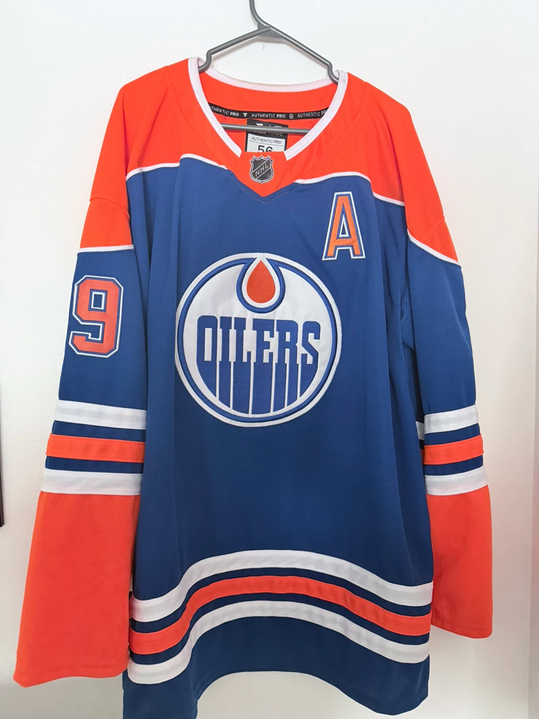 Edmonton Oilers Draisaitl #29 Jersey - Size 56