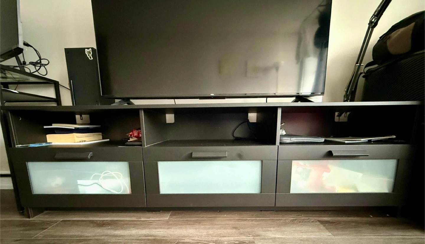 IKEA TV Stand - Dark Brown