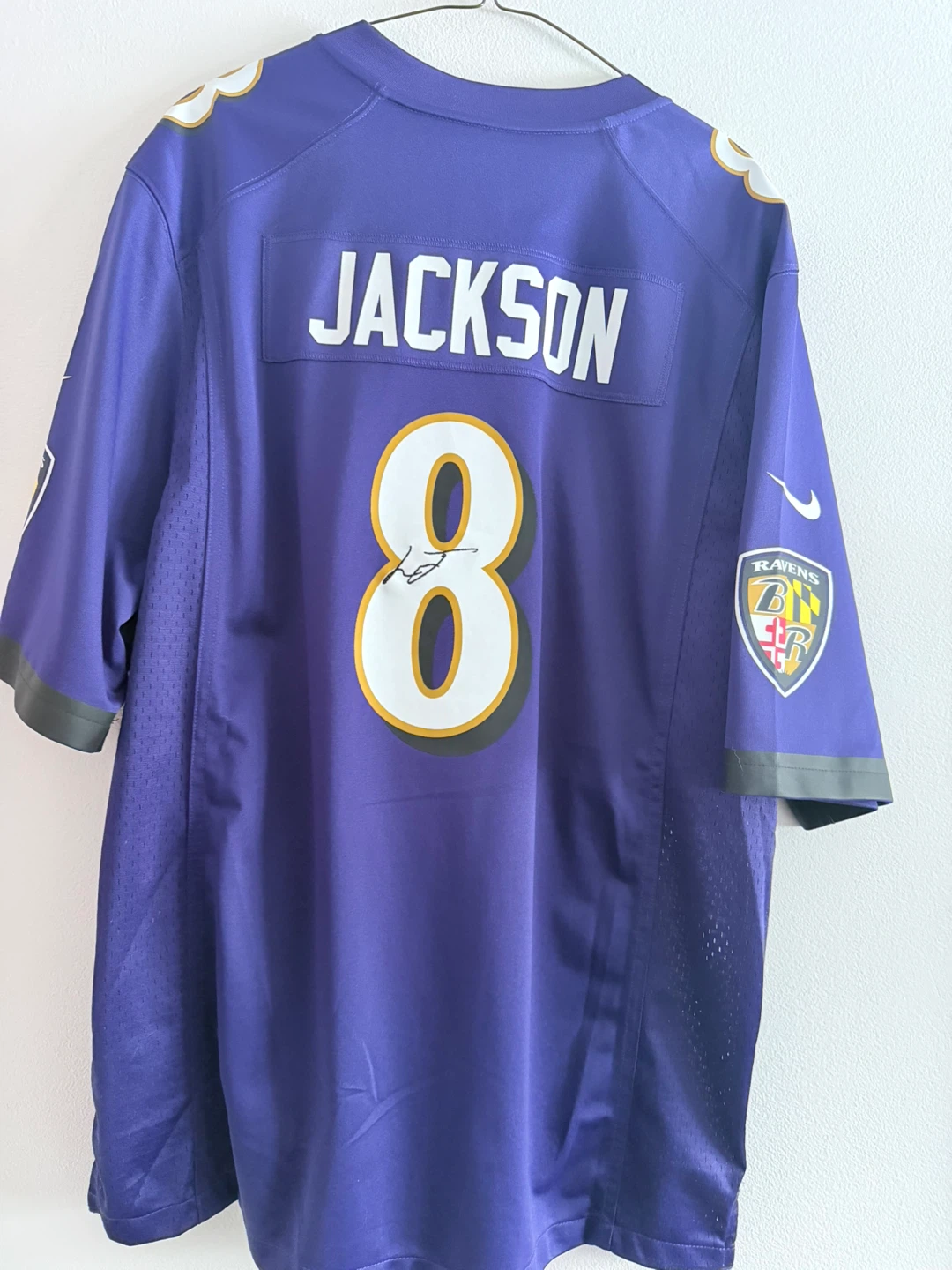 Nike Baltimore Ravens Lamar Jackson Jersey XL - photo 2