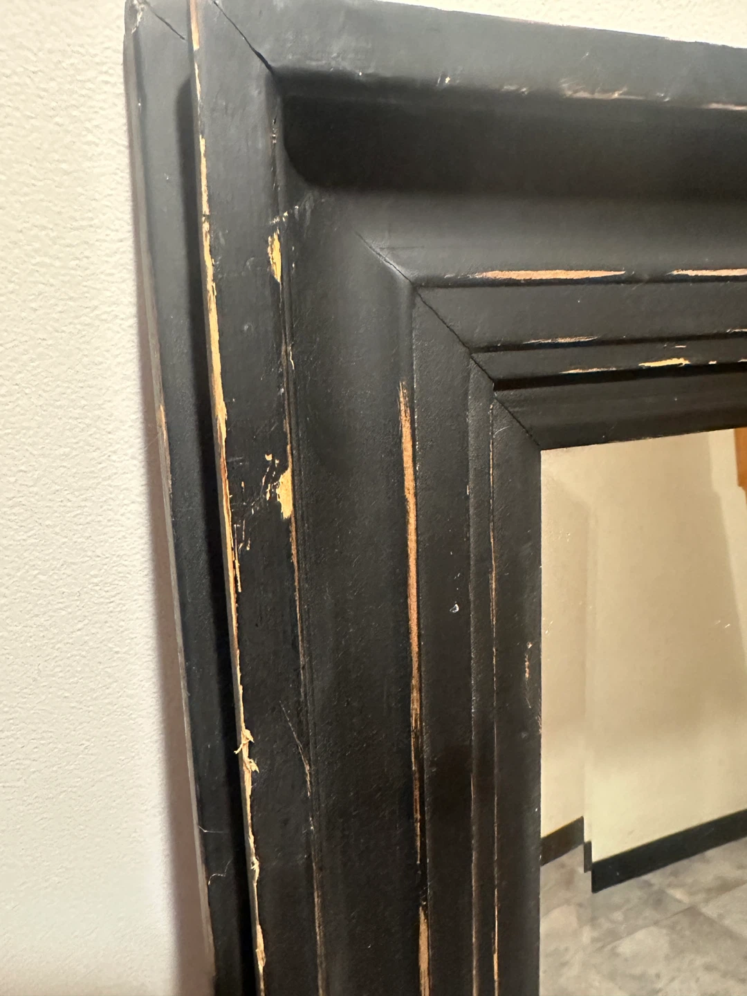 Black Framed Mirror - photo 3
