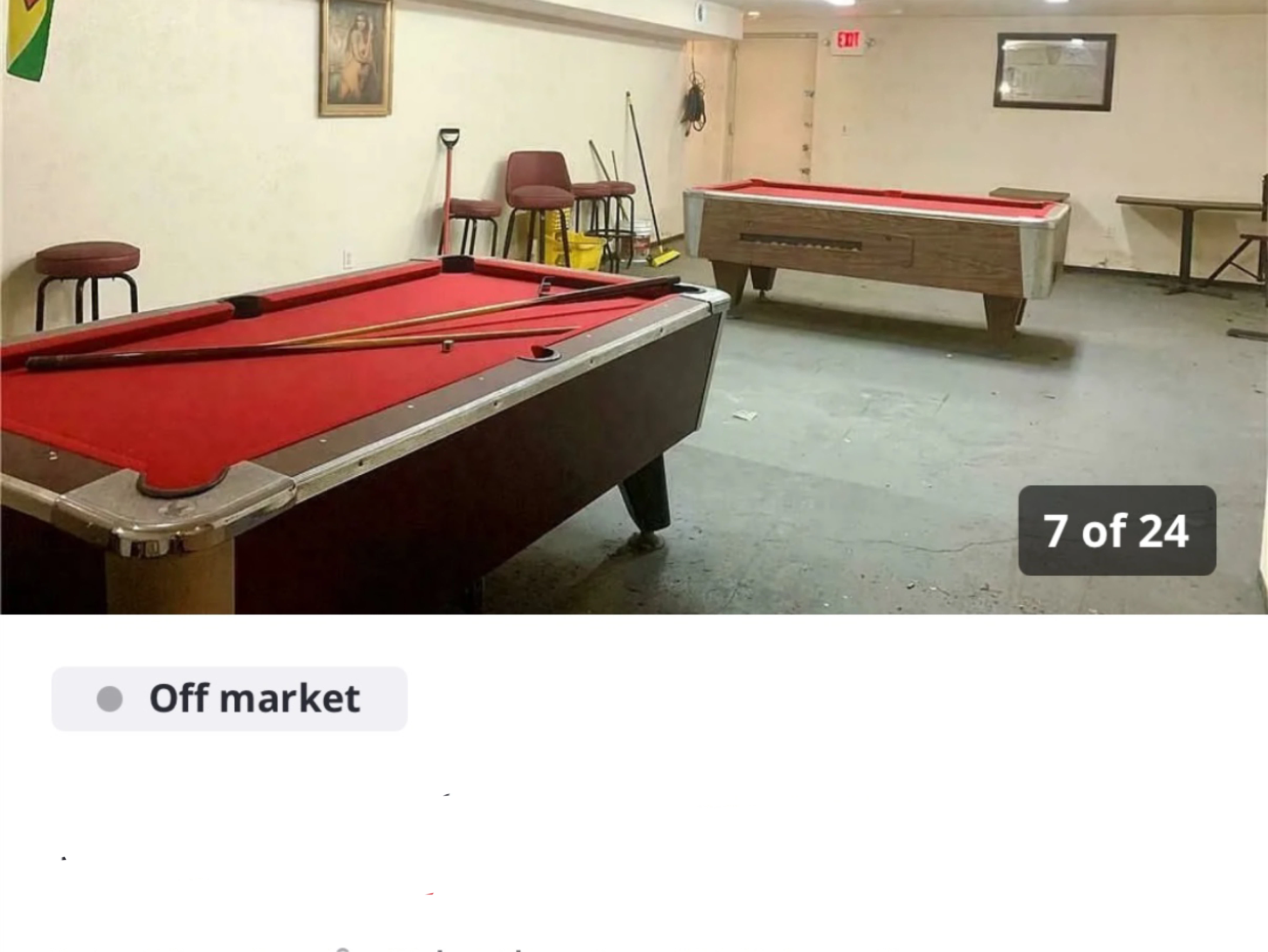 Pool tables