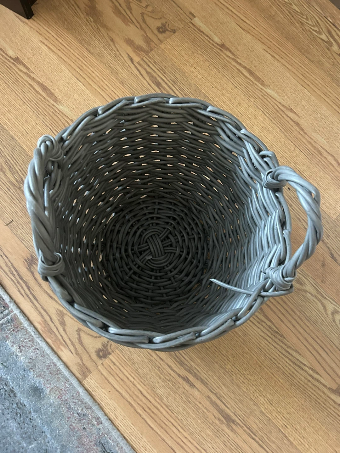 Grey Woven Basket - photo 4