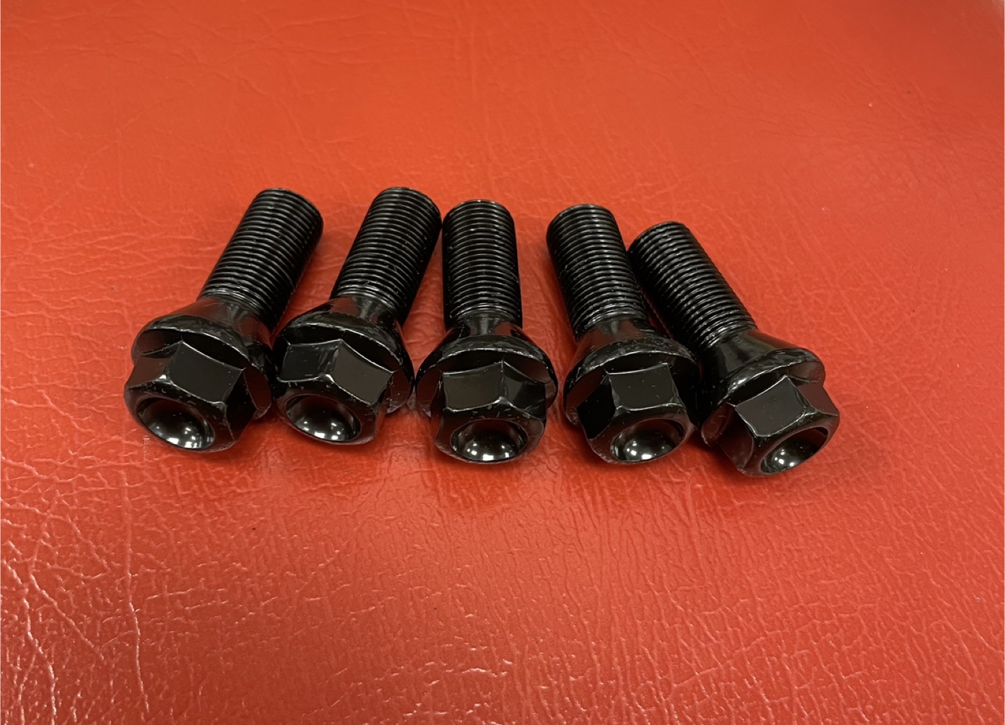 Mardarth 1151 Black Wheel Lug Bolts 5pcs