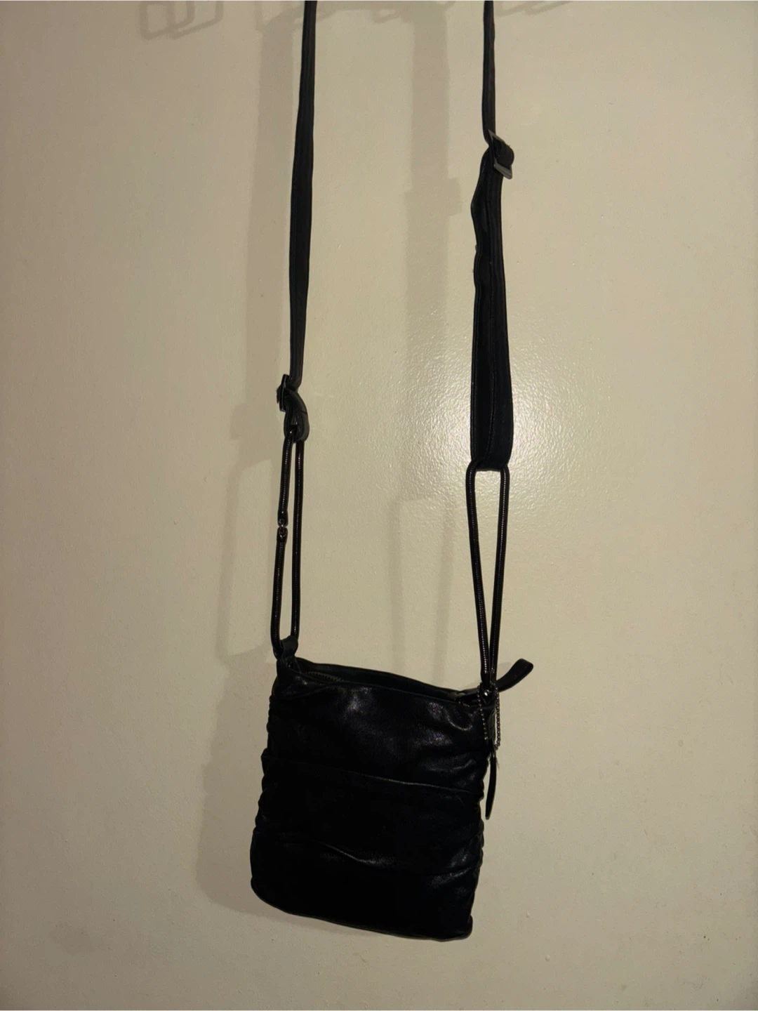 Daniel Black Leather Crossbody Bag - photo 2