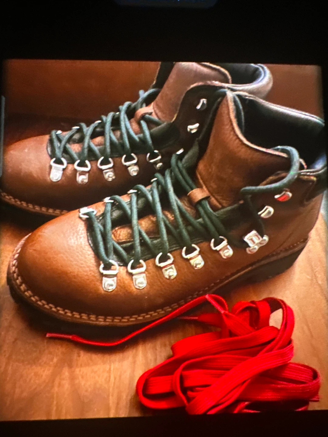 J. crew Leather Hiking Boots