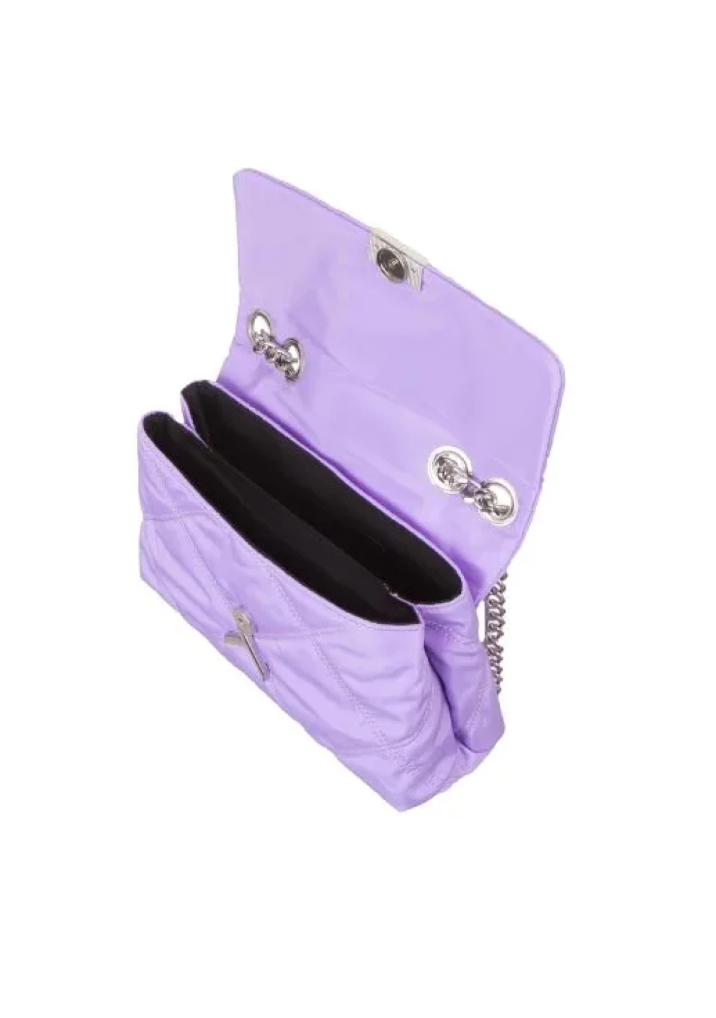 Kendall + Kylie Quilted Chain Bag - Lavender - photo 2