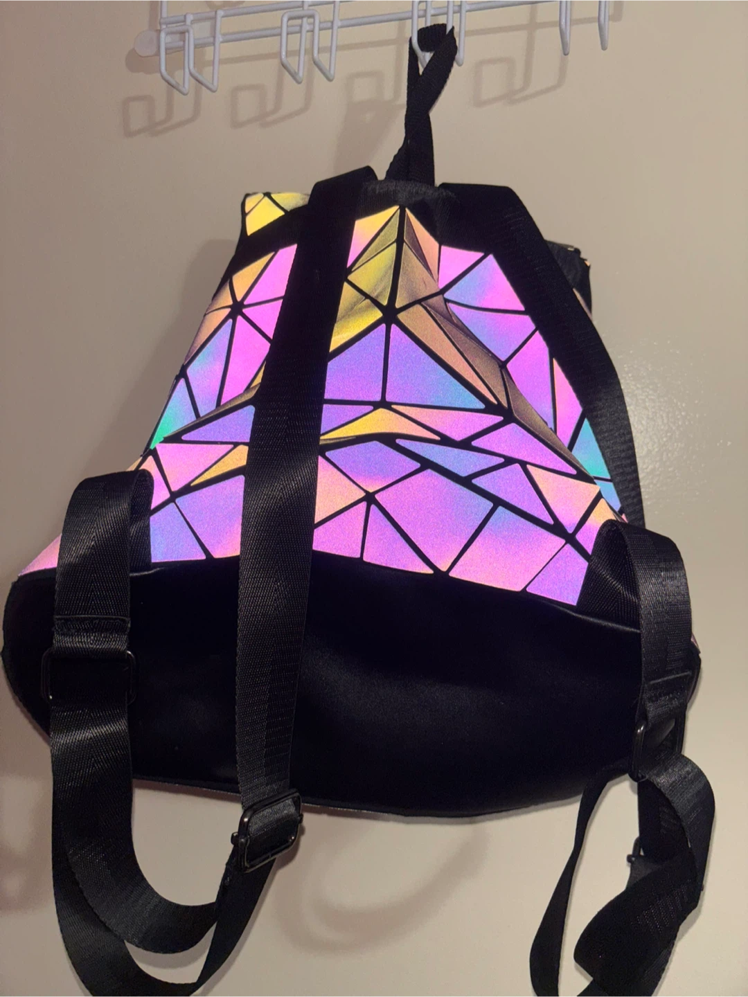Geometric Reflective Backpack - photo 4