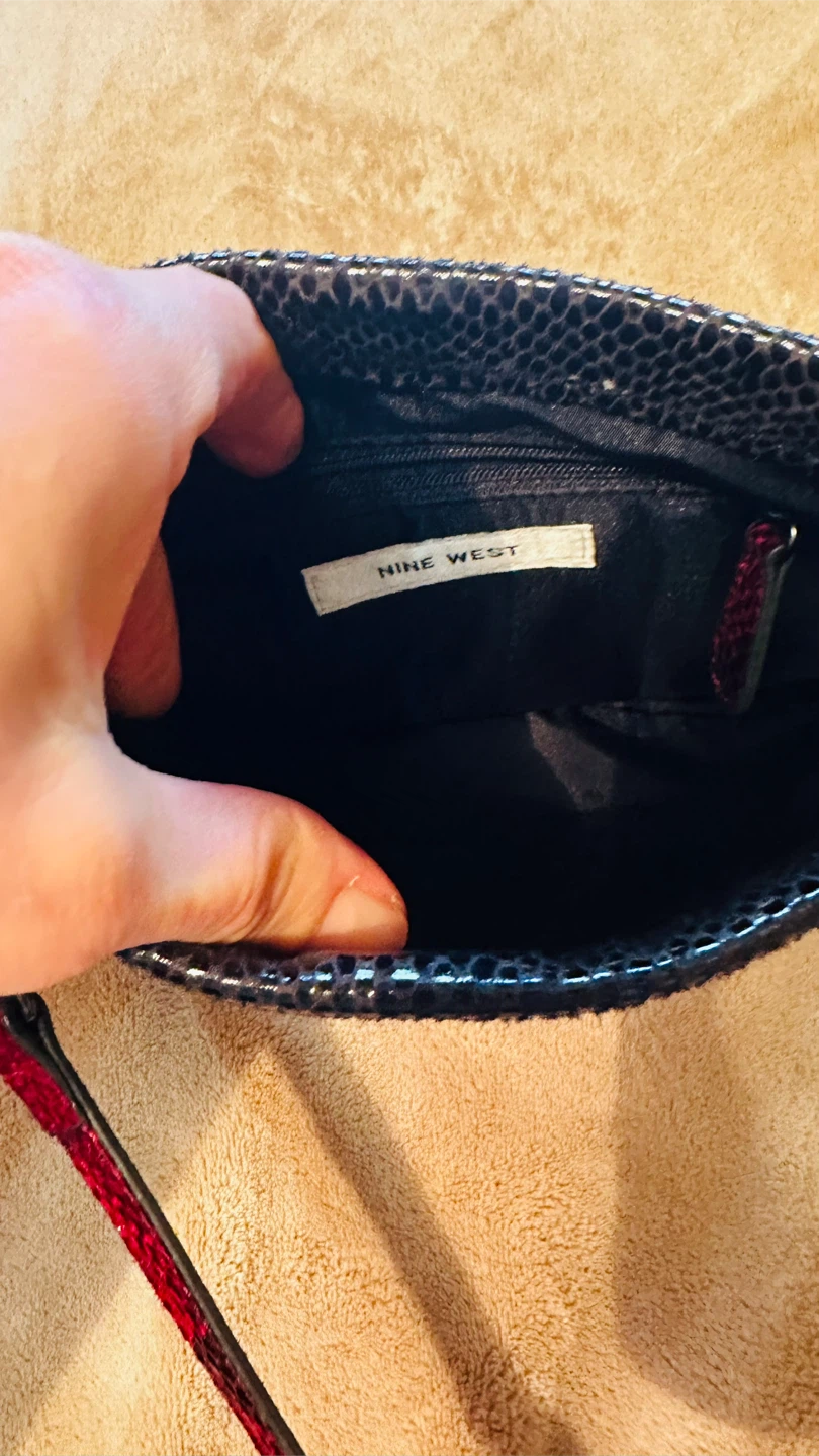 Nine West Snakeskin Print Shoulder Bag - photo 5
