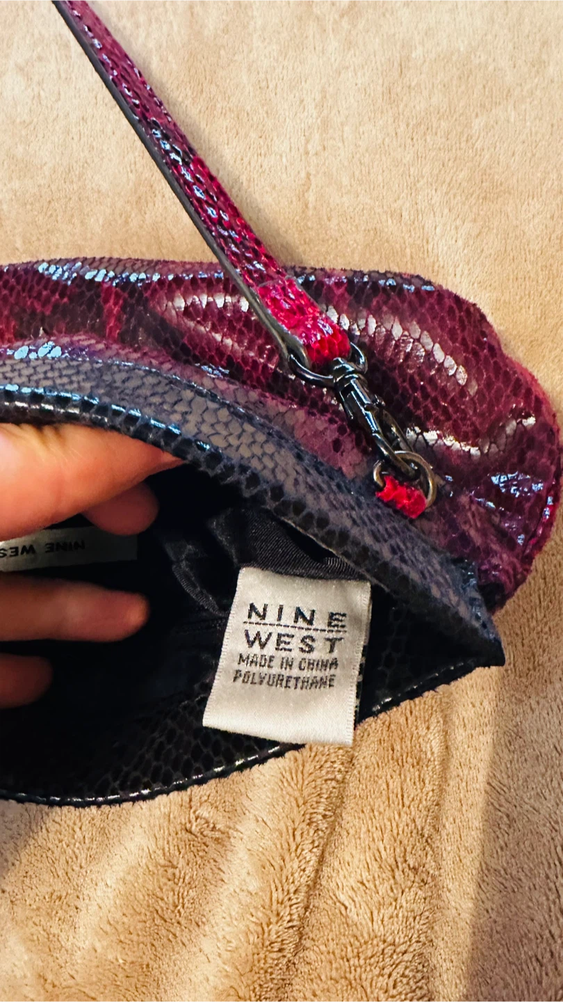 Nine West Snakeskin Print Shoulder Bag - photo 4