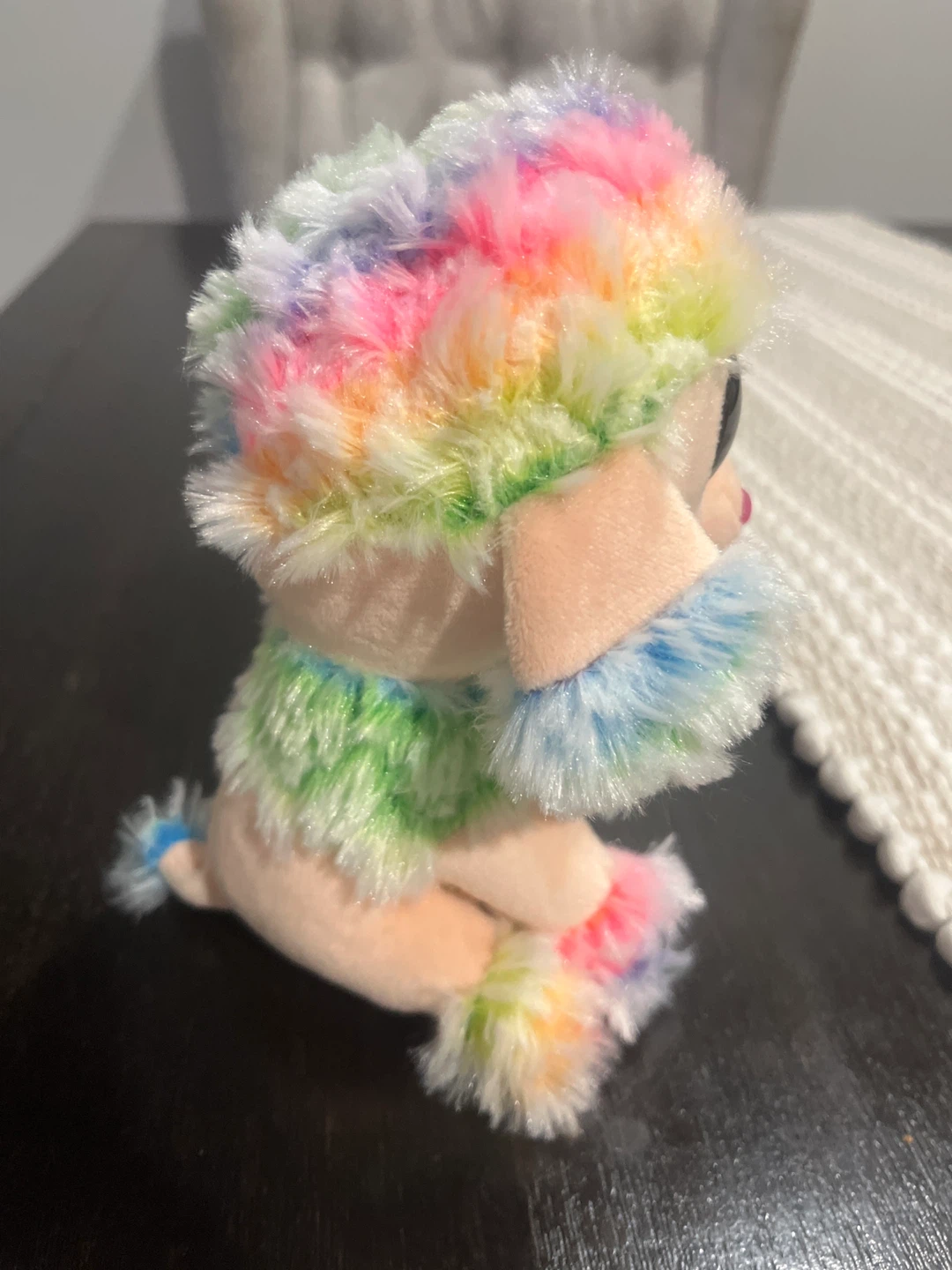 Ty Beanie Boo Poodle Rainbow Plush - photo 2
