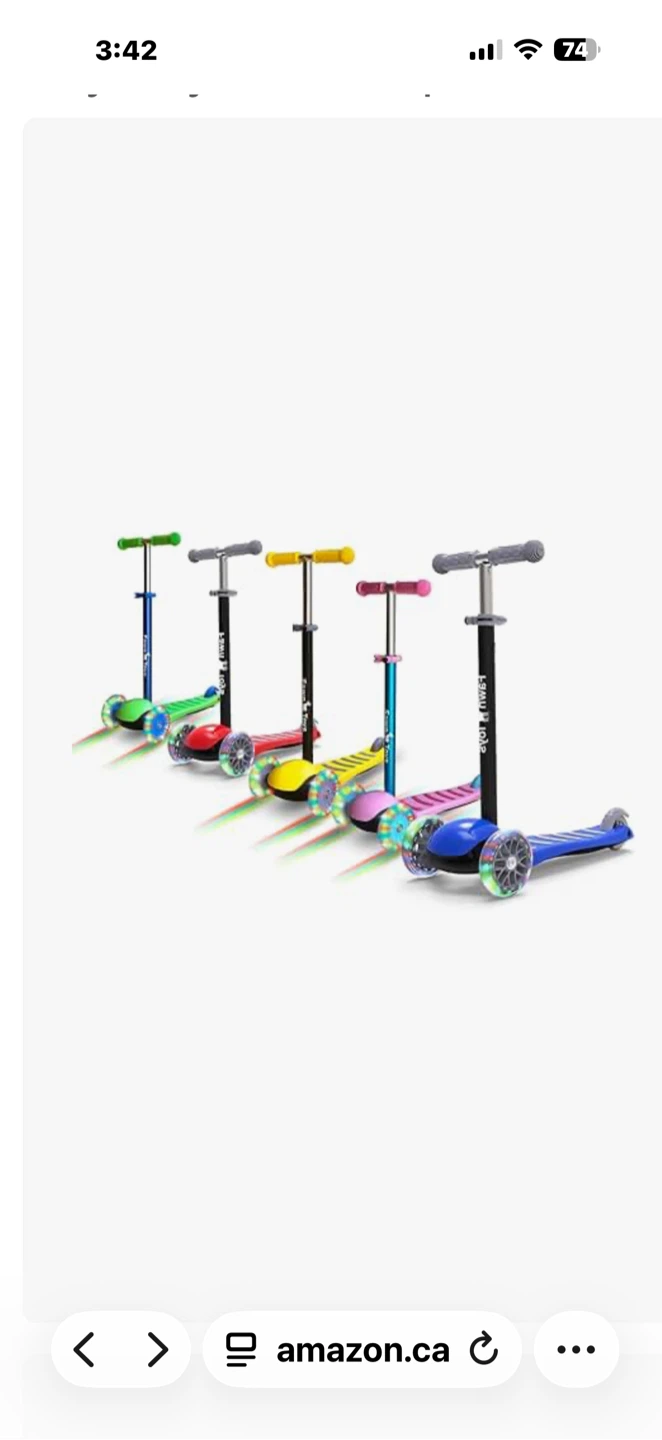 Fawn Toys Trottinette 3 Roues Scooter