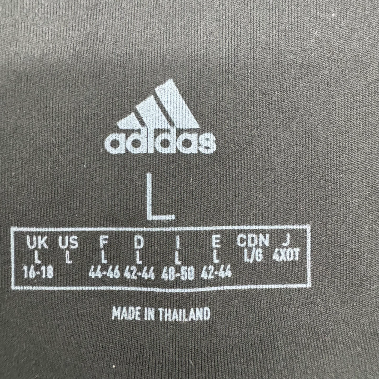 Adidas Women’s Black Leggings Size L UPF 50 New With Tag - photo 4
