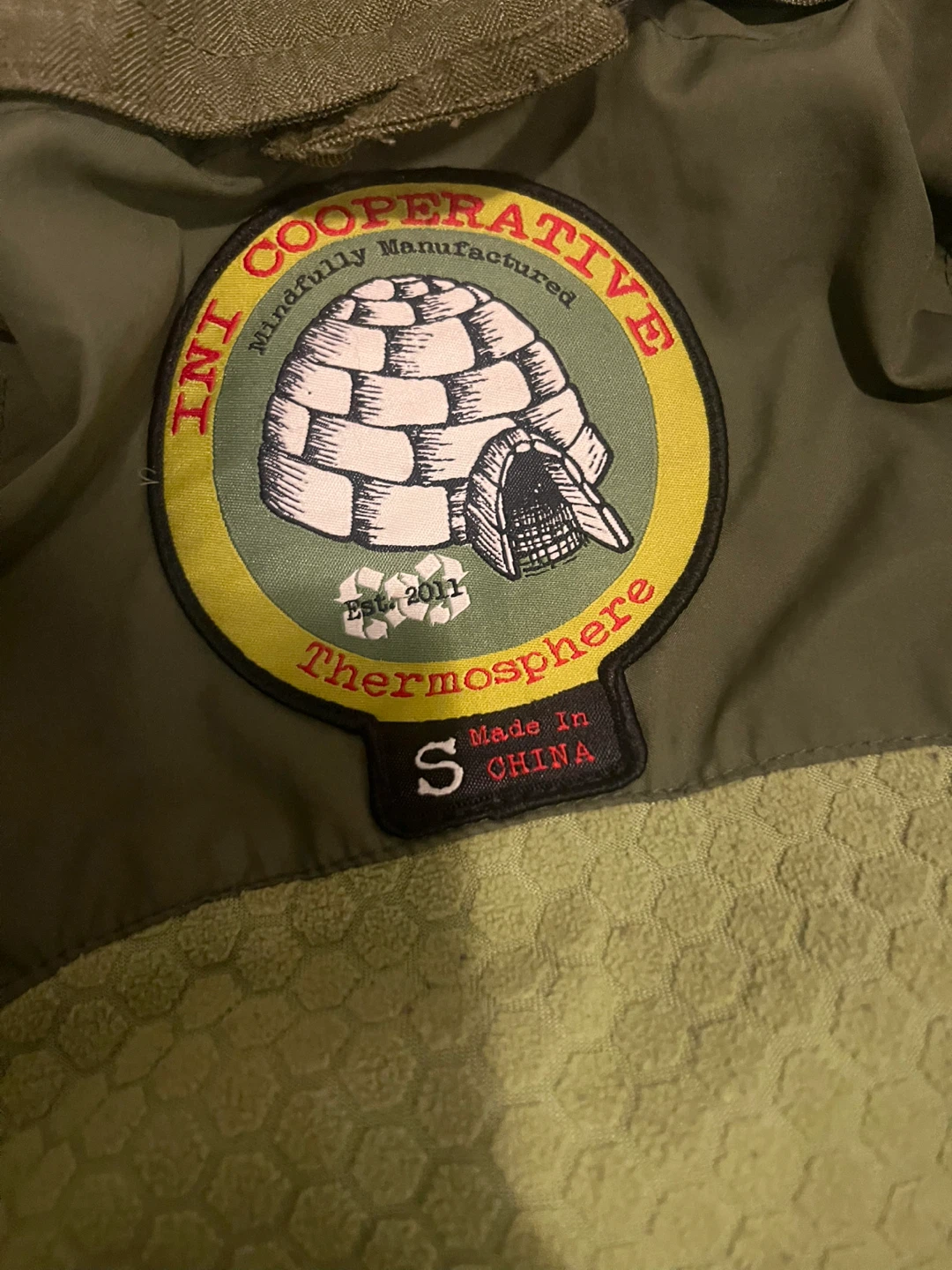 INI Cooperative Thermosphere Jacket - Size S - photo 3