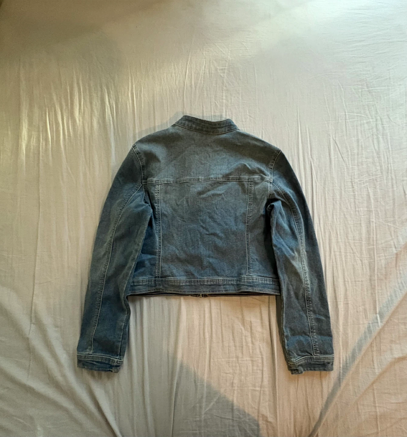Light Wash Denim Jacket - photo 2