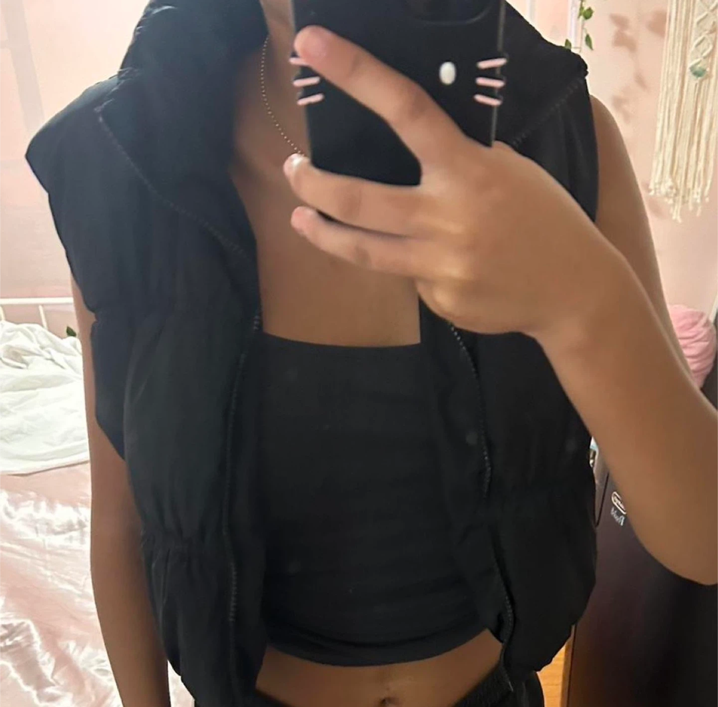 Puffer Vest - Black - photo 2