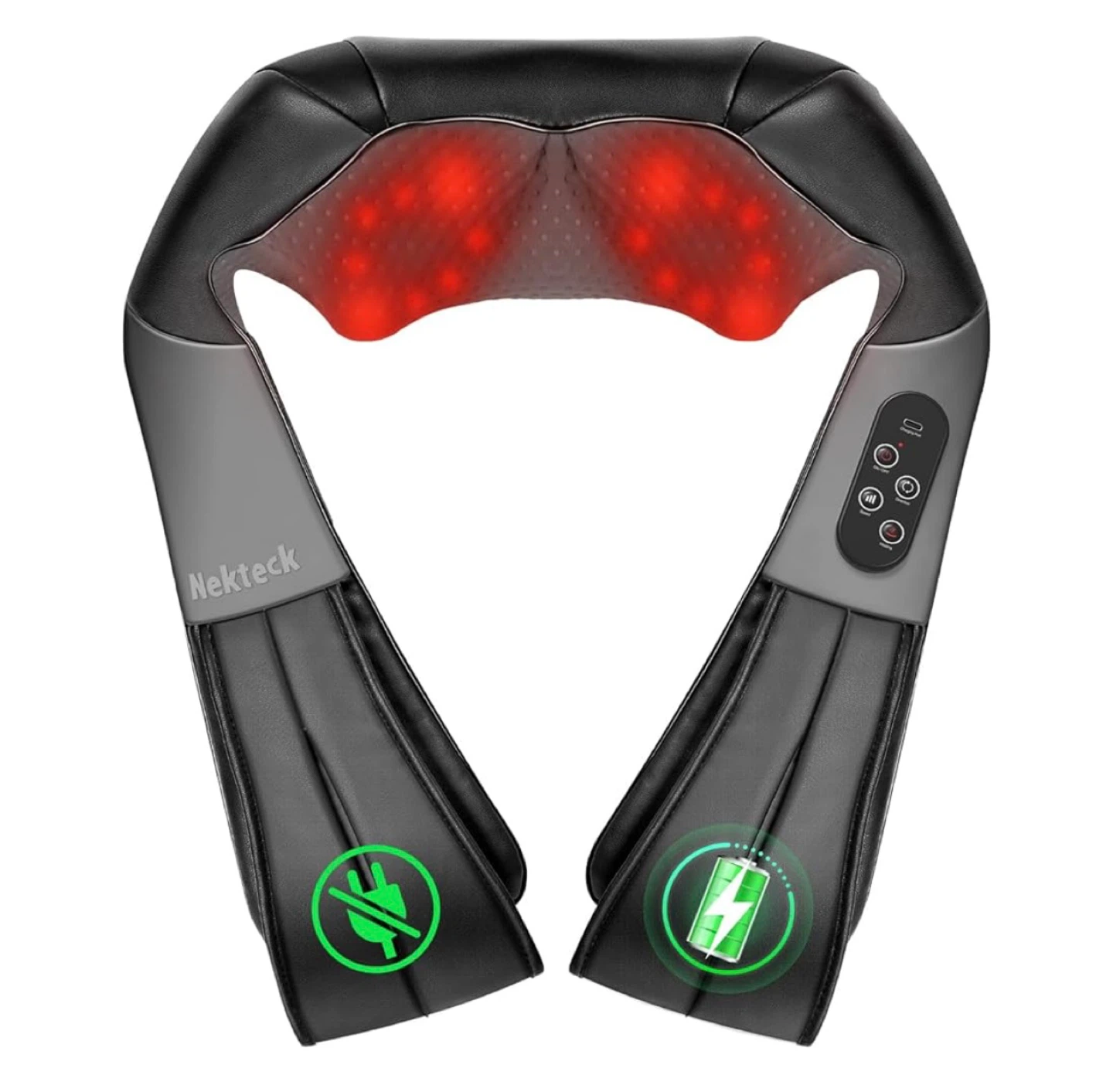 Nekteck Shiatsu Neck and Shoulder Massager