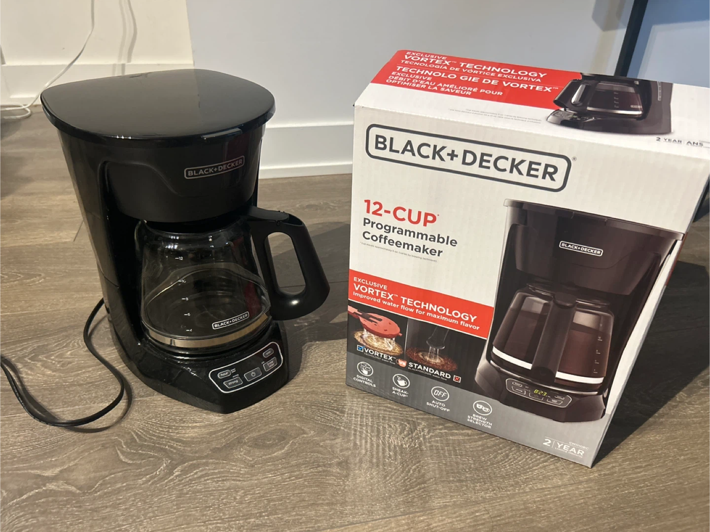 Black+Decker 12-Cup Programmable Coffeemaker