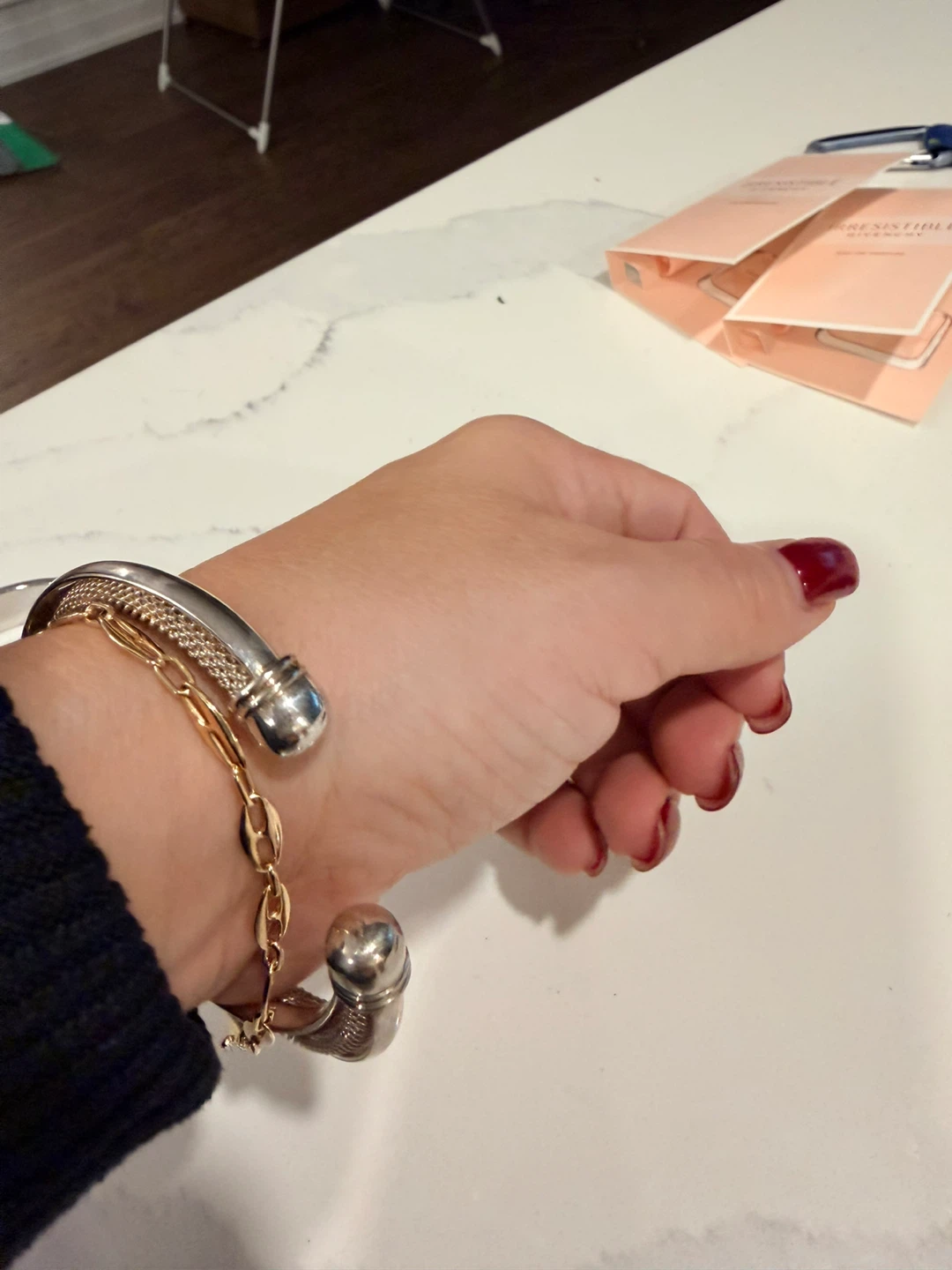 Michael kors Silver Tone Cuff Bracelet - photo 3
