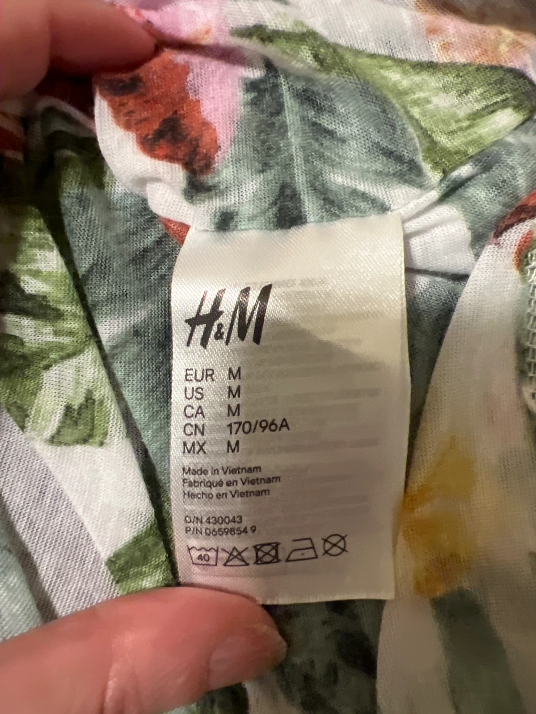 H&M Floral bikini covers - Size M - photo 2