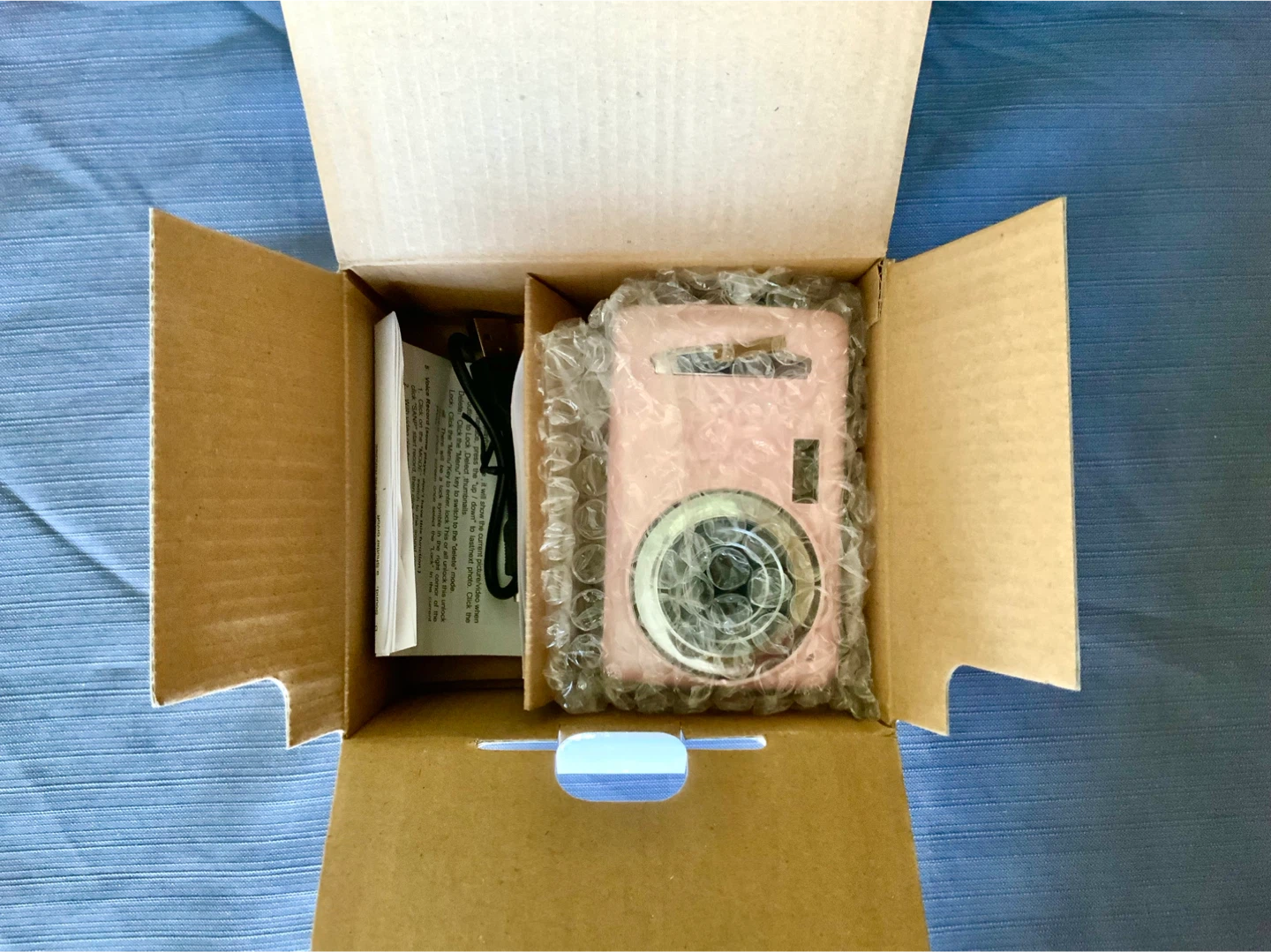 Pink Digital Camera with 1080P Video Recording 🧡