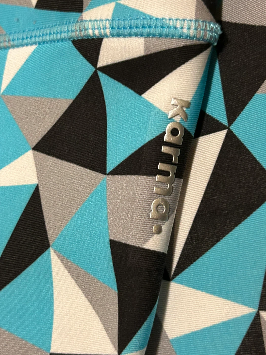 Karma Athletic Geo Print Leggings- Size M - photo 3