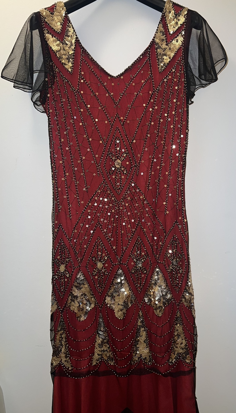 Beaded Flapper Dress