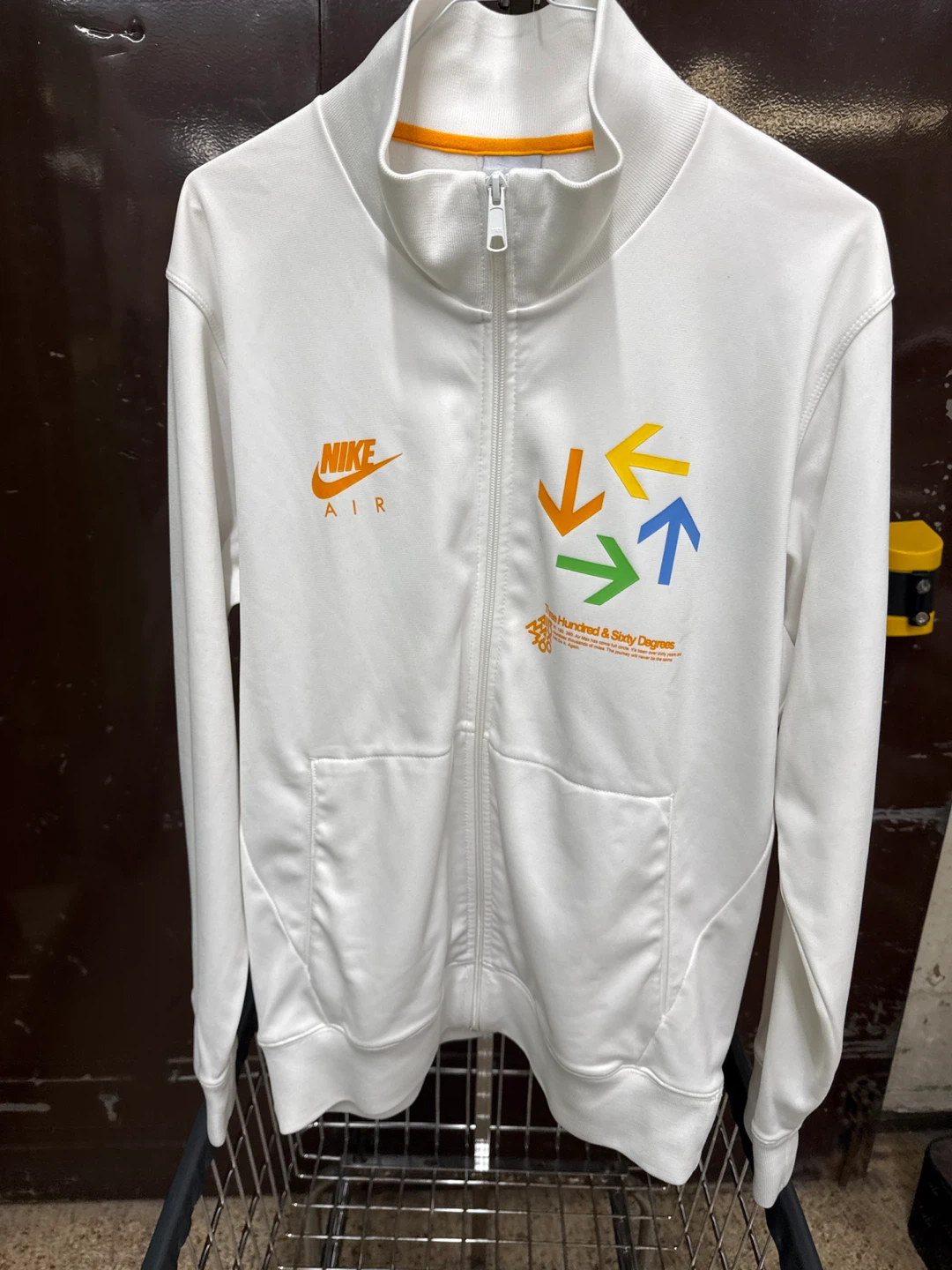 Nike Air Jacket - White, Size M