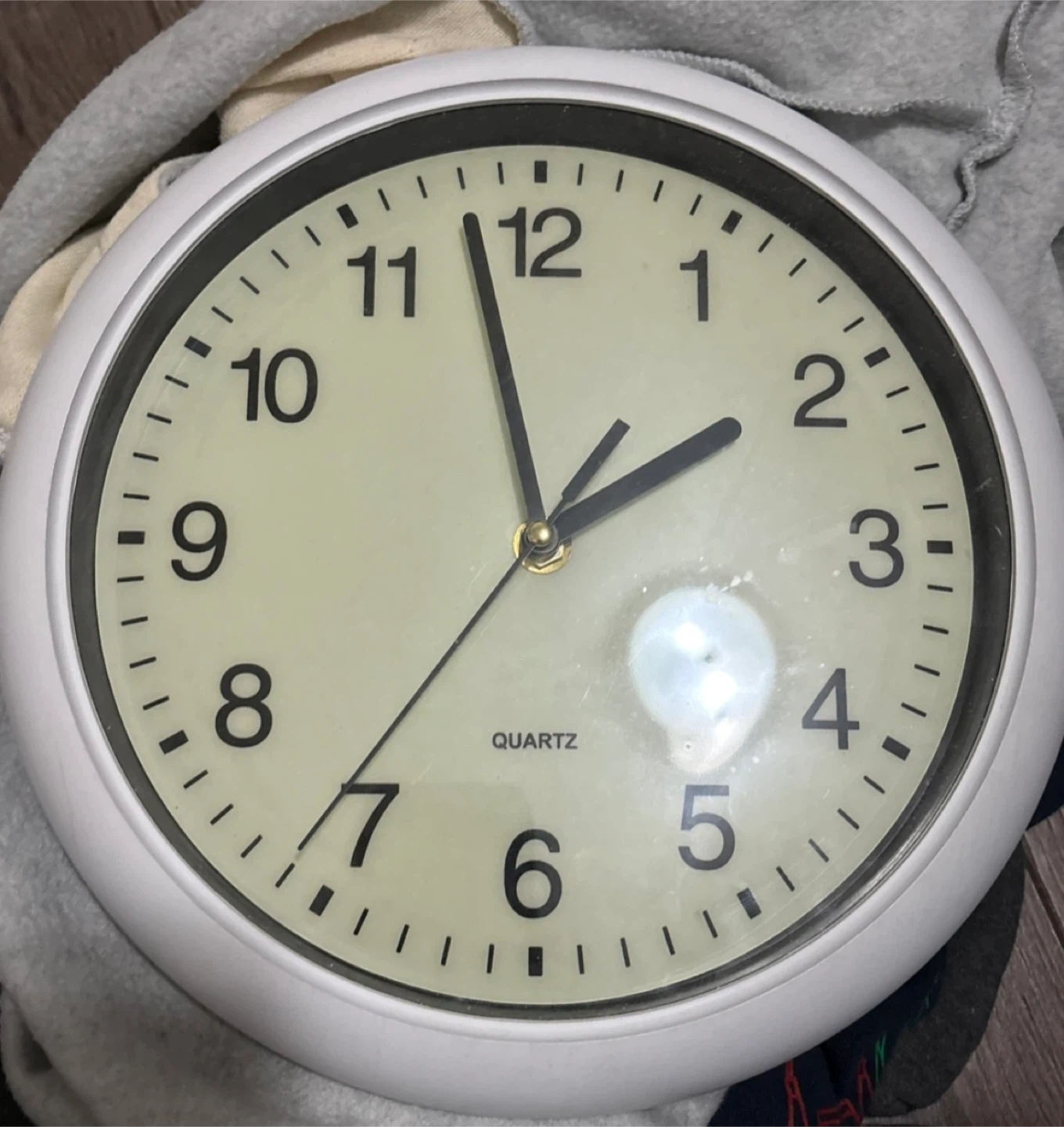 Glow in the dark clock