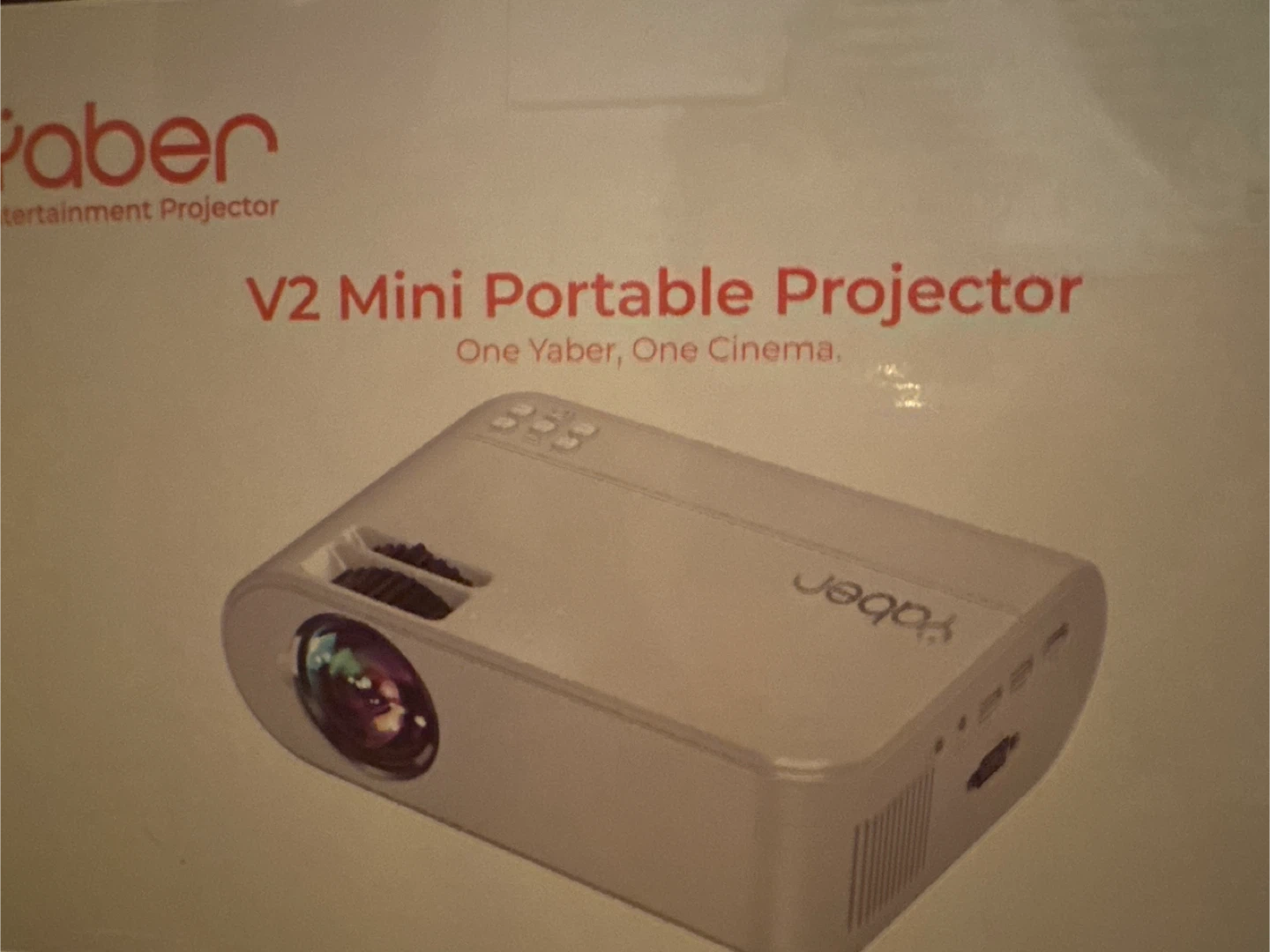 Yaber V2 Mini Portable Projector - Brand New! - photo 3