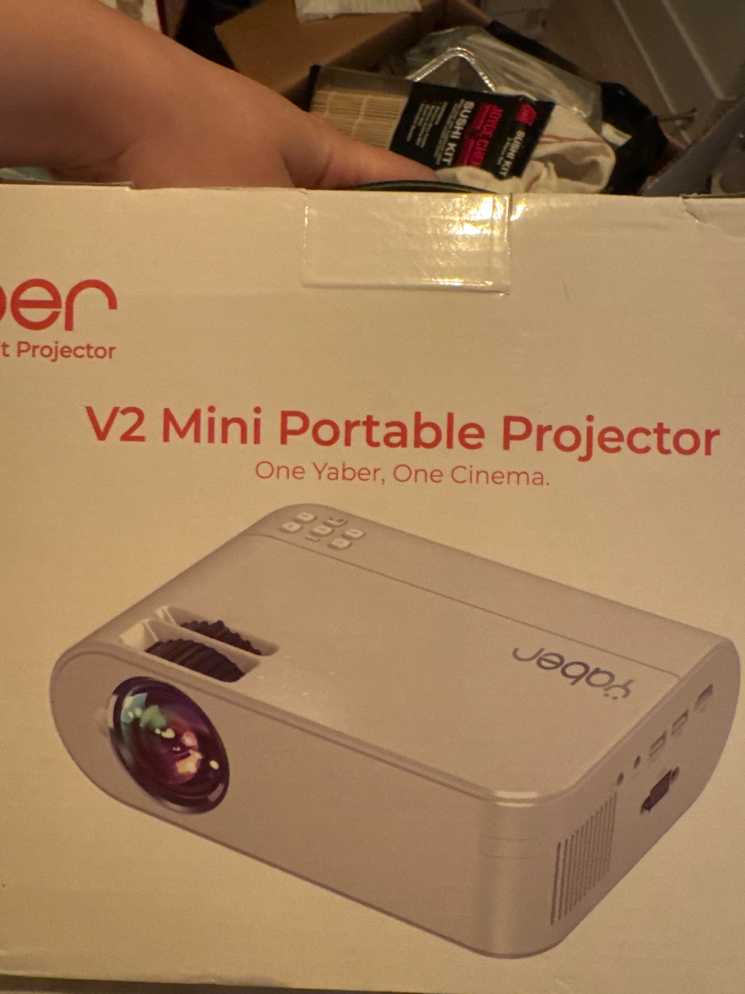 Yaber V2 Mini Portable Projector - Brand New!