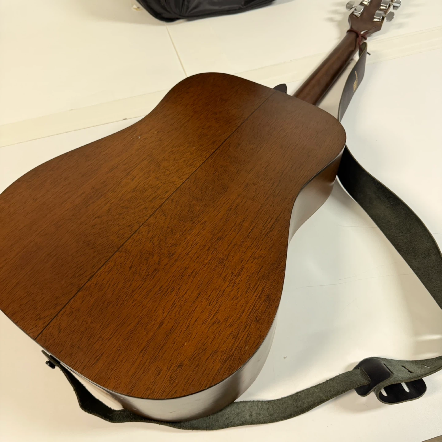 Vintage Onyx OD12N Acoustic Guitar Made in Japan w/ bag 80s - photo 5