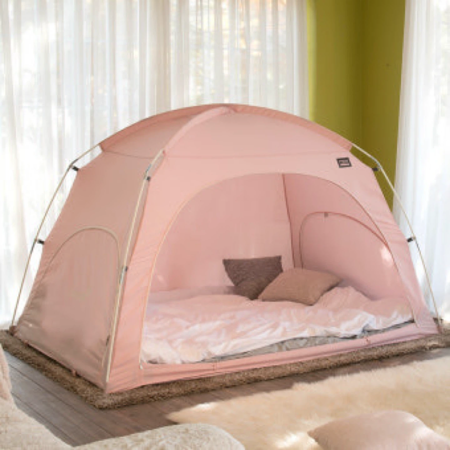 Korean Ddasumi Tent - Pink Indoor Bed Tent