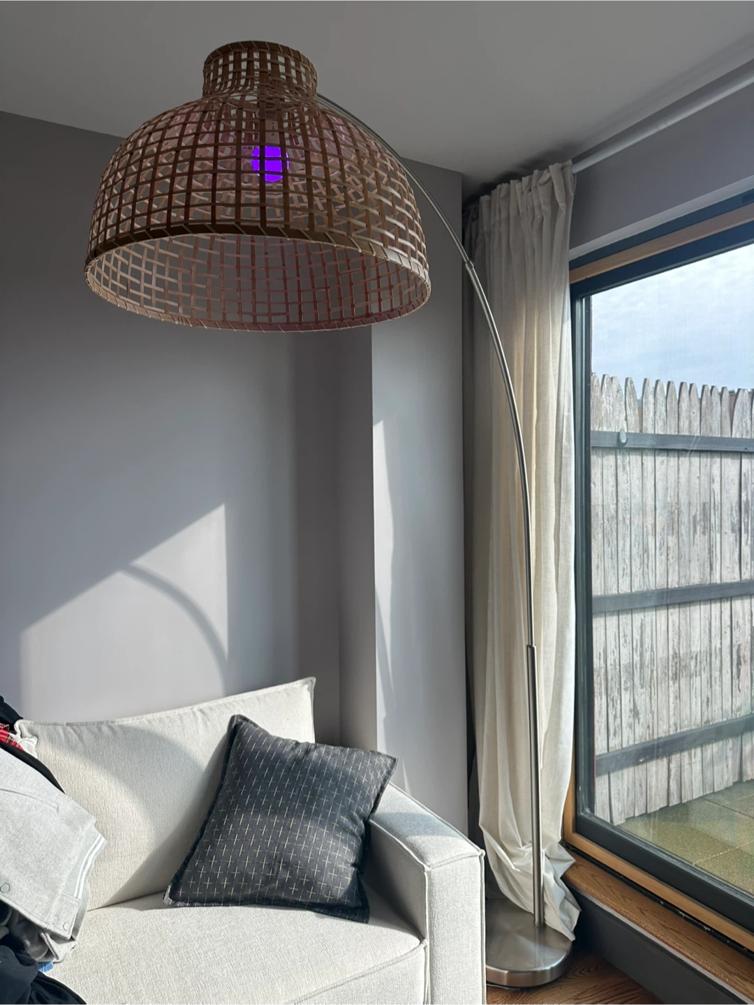 CB2 Big Dipper Arc Floor Lamp