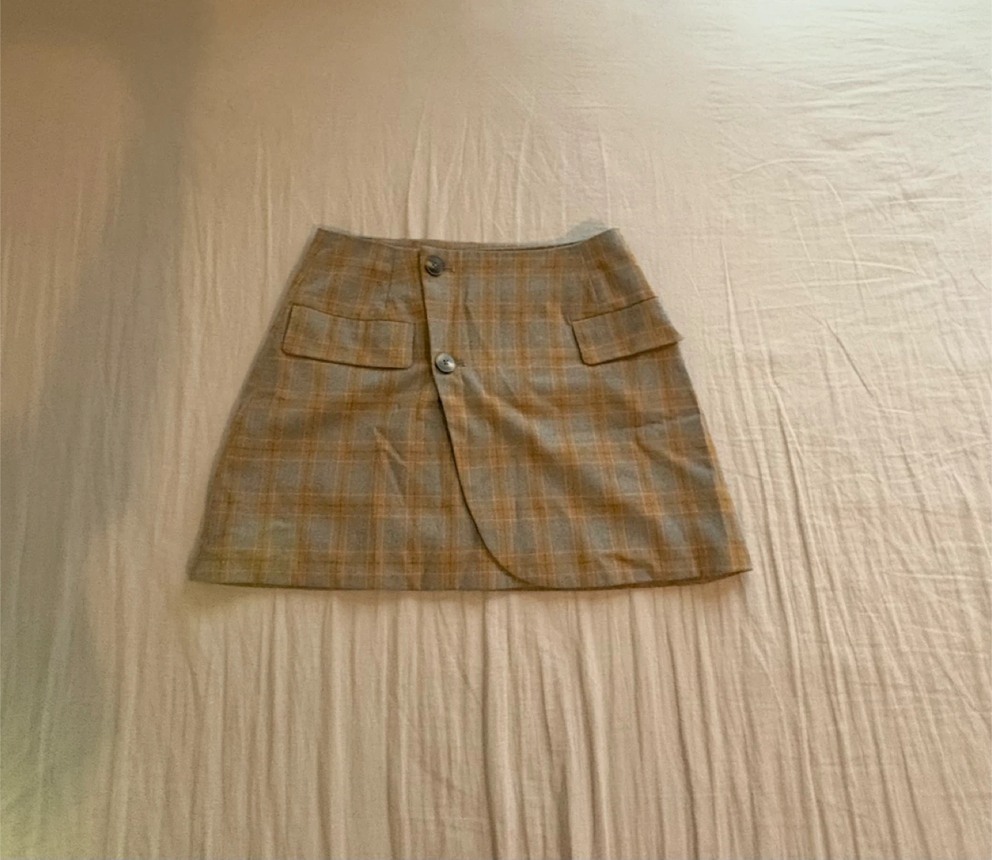Plaid Mini Skirt - Steve Madden