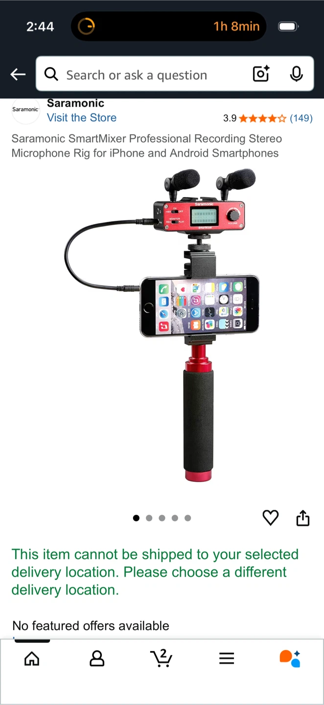 Saramonic SmartMixer Microphone Rig for Smartphones - photo 3