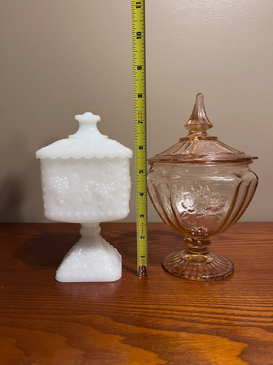 VINTAGE ANCHOR HOCKING GLASS CANDY DISHES - photo 2