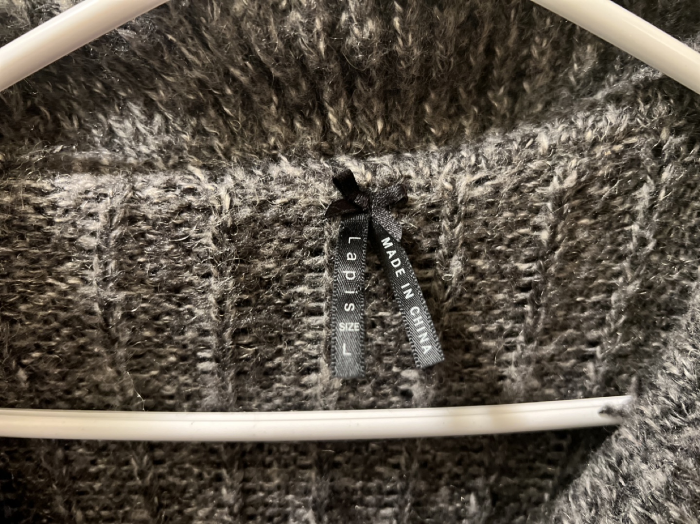 Brand New-Lapsi Grey Sweater Dress - Size L - photo 2