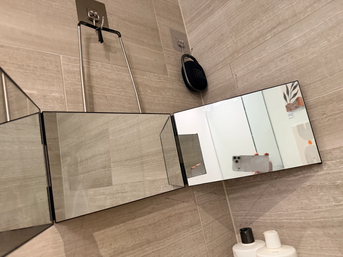 Jusron Tri-Fold Vanity Mirror 360 degree - photo 4